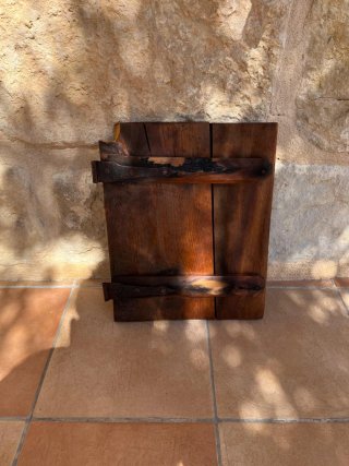 Ventana Antigua Madera Rústica