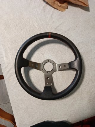 Volante desplazado