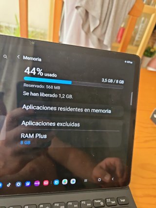 Samsung Galaxy Tab S7+ LTE 5G Negro PEN, 8gb RAM