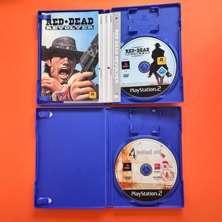 Red Dead Revolver y Resident Evil 4 ps2 pal españa