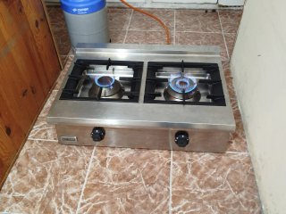 Cocina industrial sobremesa Zanussi