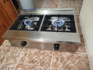 Cocina industrial sobremesa Zanussi