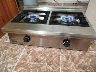 Cocina industrial sobremesa Zanussi
