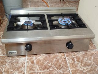 Cocina industrial sobremesa Zanussi
