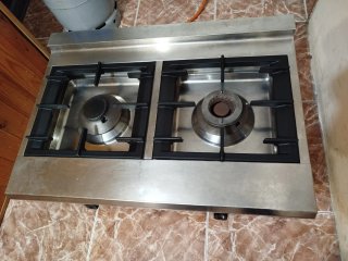 Cocina industrial sobremesa Zanussi