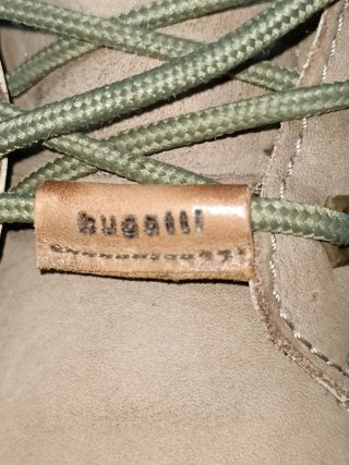 Botines Bugatti Beige Mujer