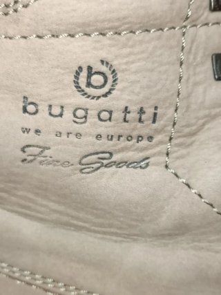 Botines Bugatti Beige Mujer