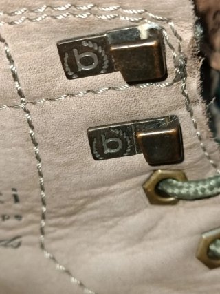 Botines Bugatti Beige Mujer