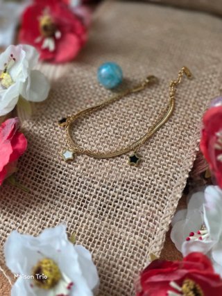 Conjunto d collar y Pulsera Acero Inoxidable