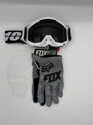 Gafas 100% y Guantes Fox Nuevos 133