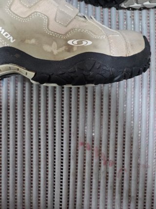 Botas Salomon Mujer Beige/Gris