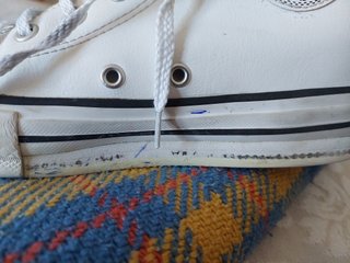 Converse niña T/35 blancas