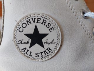 Converse niña T/35 blancas