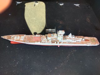 Maqueta Barco Militar