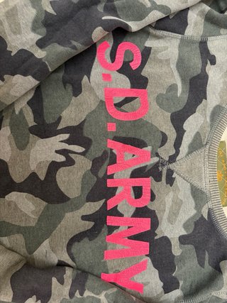 Sudadera Superdry Camuflaje S.D. ARMY