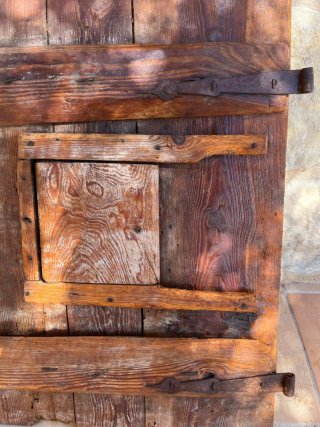 Ventana Grande Antigua Madera
