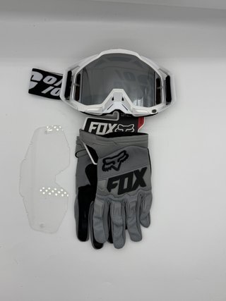 Gafas 100% y Guantes Fox Nuevos 134