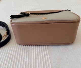 Bolso Parfois rosa y beige