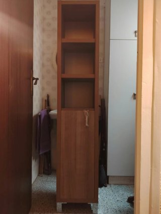Mueble baño madera maciza