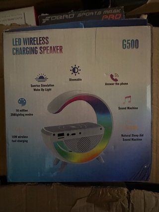 Altavoz Carga Inalámbrica LED G500