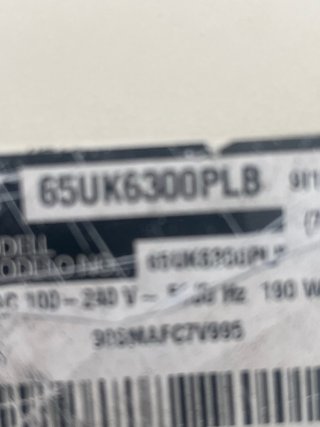 Placa Base LG 65UK6300PLB