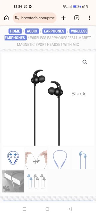 Auriculares Hoco ES11 v4.2 Deportivos