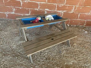 Mesa merendero infantil madera