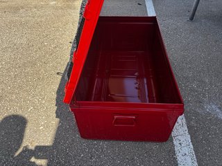 Caja Herramientas Baúl Rojo 90L