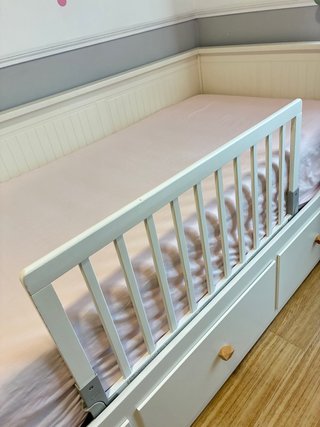 Barrera Cama Madera Niños
