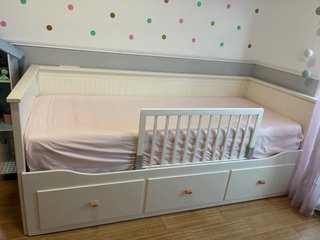 Barrera Cama Madera Niños