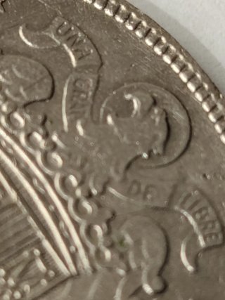 2 Monedas 5 Pesetas 1949 Franco Caudillo