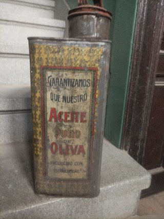 Latas de Aceite Ybarra Antiguas