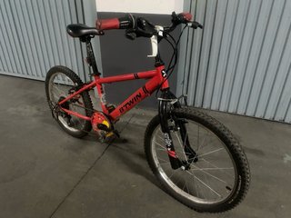 Bici infantil Btwin Roja 20 pulgadas