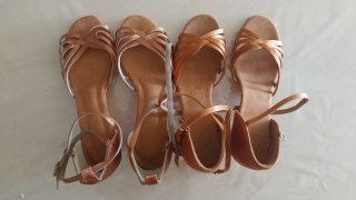 Dos pares zapatos de salsa talla 41 NUEVOS