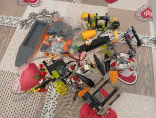 Lego sfusi pezzi assortiti