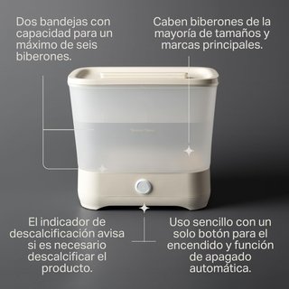 ESTERILIZADOR ELÉCTRICO DE BIBERONES A VAPOR 6