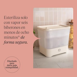 ESTERILIZADOR ELÉCTRICO DE BIBERONES A VAPOR 6