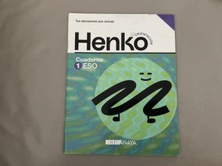 CUADERNO HENKO 1 ESO
