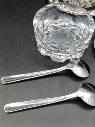Set salero y pimentero cristal