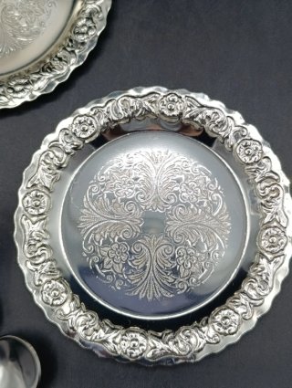 Set salero y pimentero cristal