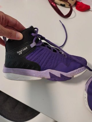 Zapatillas Baloncesto Moradas Force Lock 2.0
