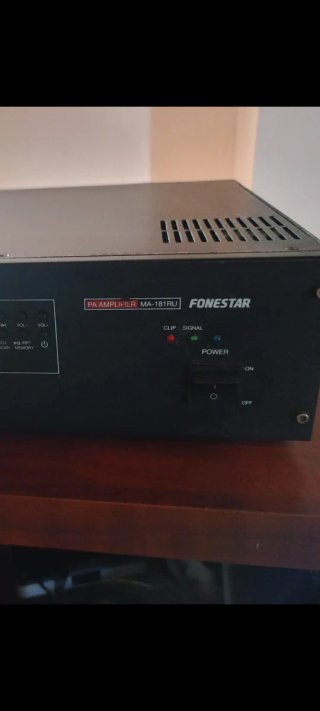 Amplificador Fonestar MA-181RU USB Radio