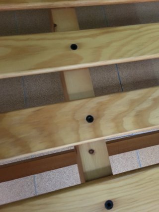 Somier 135x180 cm Madera Maciza