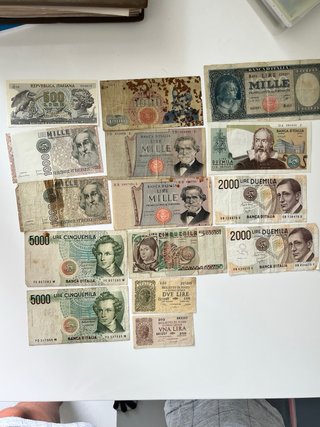 Lotto Banconote Brasil Cruzados Vecchie