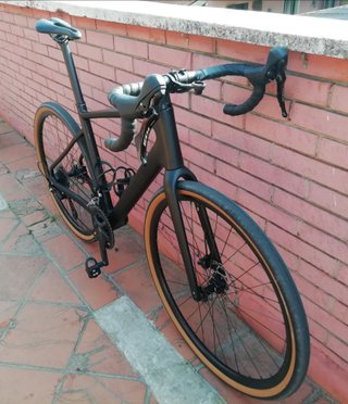 Bici Gravel Carbonio Taglia L 56