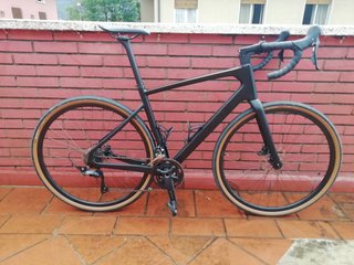 Bici Gravel Carbonio Taglia L 56