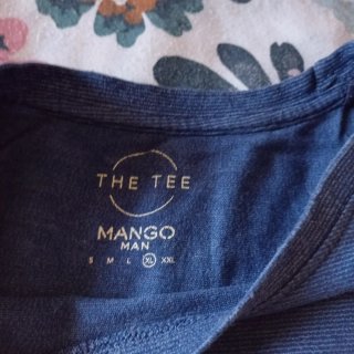 Camiseta Manga Corta MANGO Talla XL