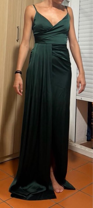 Vestido nuevo verde elegante para boda
