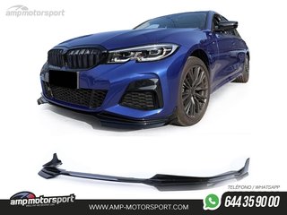 KIT SPOILERS PARA BMW SERIE 3 G20 LOOK PERFORMANCE NEGRO BRILLO