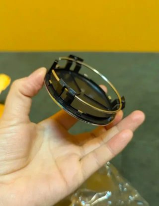Tapabujes Mercedes Benz 75mm (4 uds)